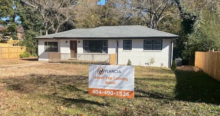 Marietta house purchased by Vlancia Home Buyers